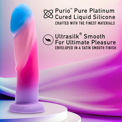 Avant Borealis Dreams-Cotton Candy 7.75 inch Handcrafted Dildo