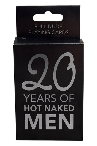 20 Years of Hot Men Playing Card Deck