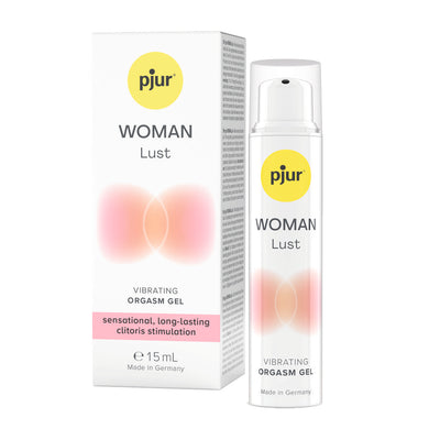 pjur Woman Lust Water-Based Vibrating Orgasm Gel – 15 ML