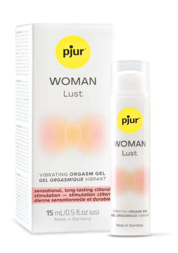 pjur Woman Lust Water-Based Vibrating Orgasm Gel - 15mL