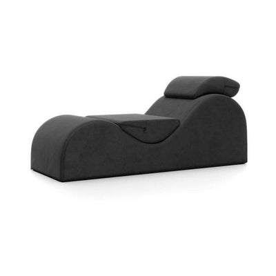 Esse Lounger Original Tantric Chair by Liberator Microvelvet Black