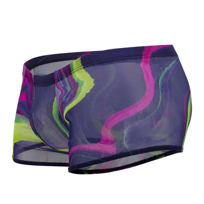 Galactic Sheer Mini Short Printed, Purple, XL