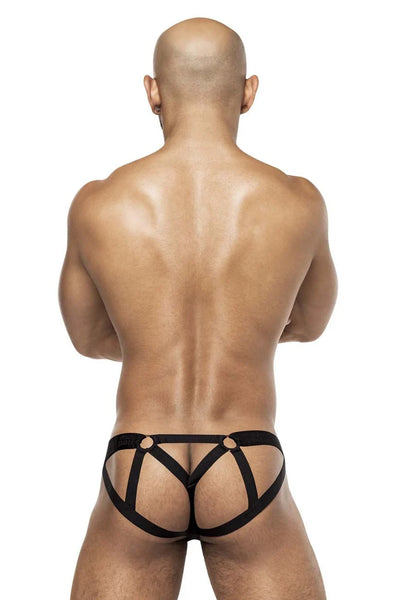 Galactic Sheer Strappy Ring Jock, Purple, L/XL