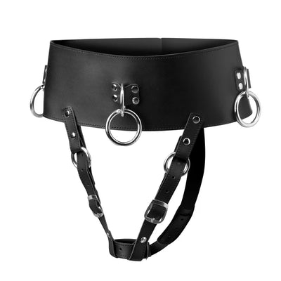 Forced Orgasm Harness Belt for Massage Wands