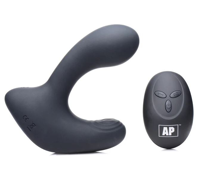 Alpha-Pro 10X P-Pulse Taint Tapping Silicone Prostate Stimulator