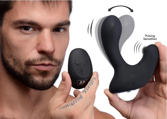 Alpha-Pro 10X P-Pulse Taint Tapping Silicone Prostate Stimulator