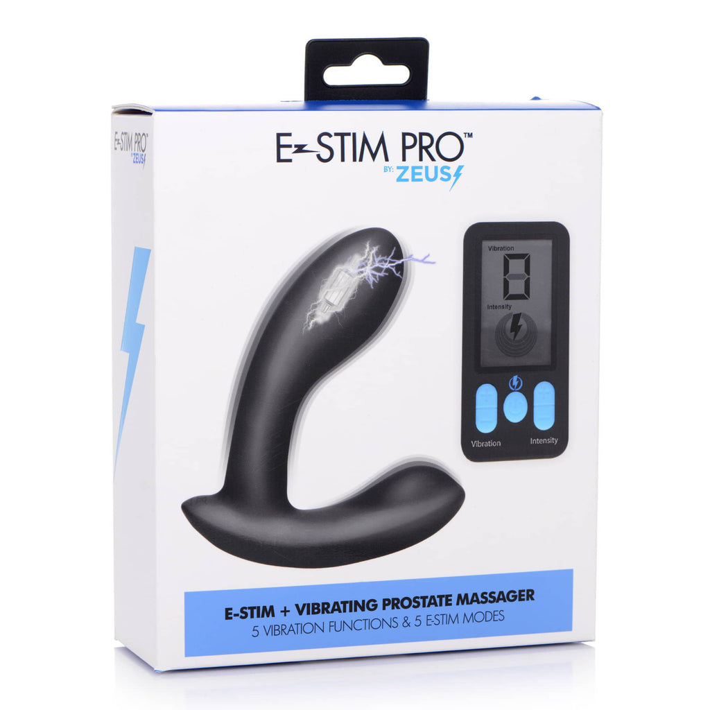Zeus E-Stim Pro Vibrating Prostate Massager | Castle Megastore Zeus E-Stim Pro Vibrating Prostate Massager | Castle Megastore