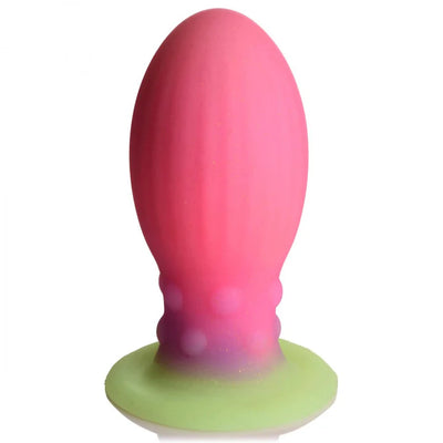 Xeno Egg Glow in the Dark Silicone Egg Butt Plug