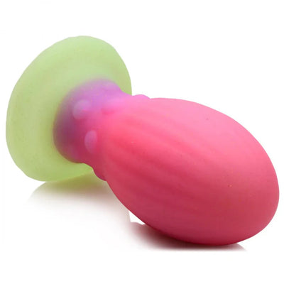 Xeno Egg Glow in the Dark Silicone Egg Butt Plug