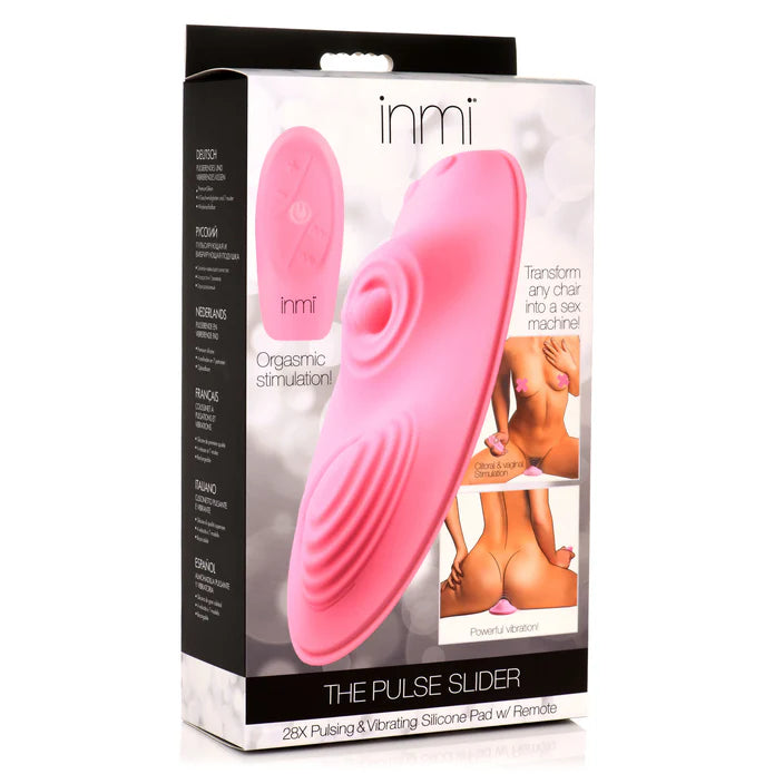 Pulse Slider Pulsing & Vibrating Silicone Grinder Pad w/ Remote