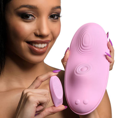 Pulse Slider Pulsing & Vibrating Silicone Grinder Pad w/ Remote