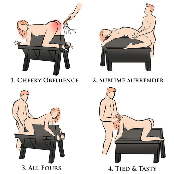 Bareback Submission Horse - Heavy Duty Bondage Bench