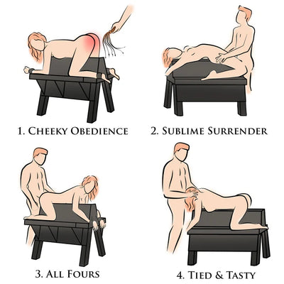 Bareback Submission Horse - Heavy Duty Bondage Bench