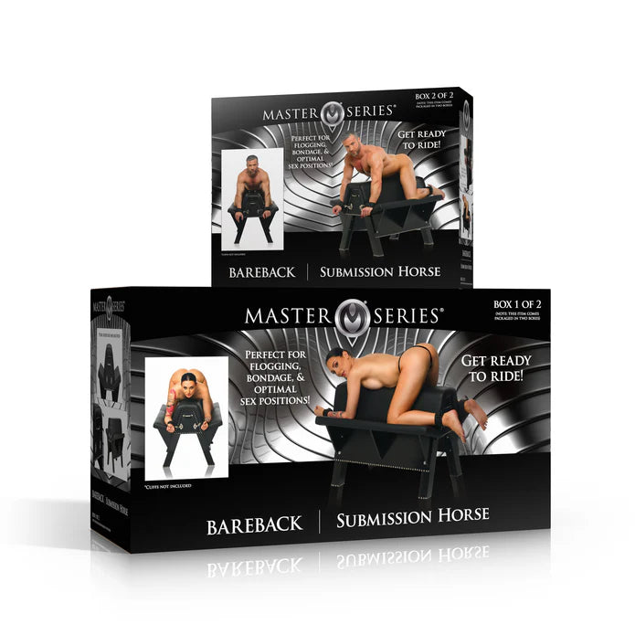Bareback Submission Horse - Heavy Duty Bondage Bench