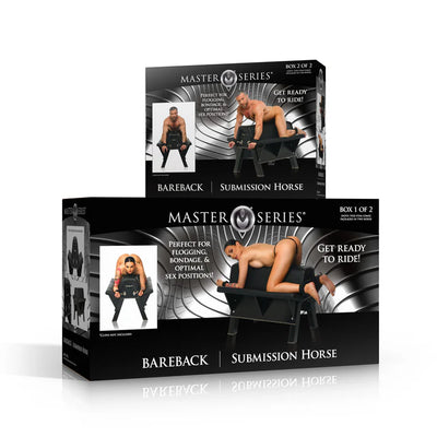 Bareback Submission Horse - Heavy Duty Bondage Bench