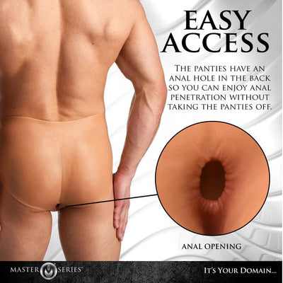 Small Pussy Panties Silicone Vagina & Ass Panties by Master Series