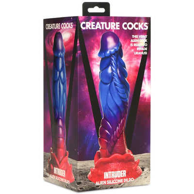 INTRUDER ALIEN SILICONE DILDO PACKAGING