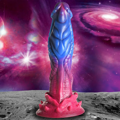 INTRUDER ALIEN SILICONE DILDO ON AN ALIEN MOONSCAPE