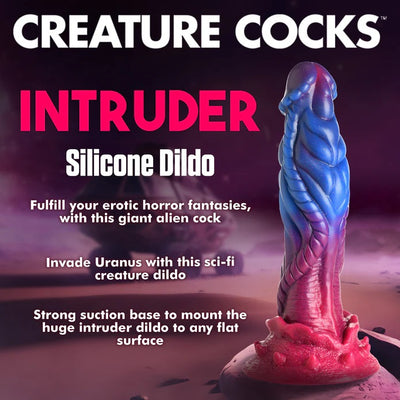 INTRUDER ALIEN SILICONE DILDO SCI-FI DILDO
