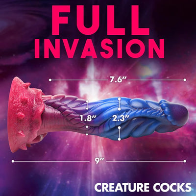 INTRUDER ALIEN SILICONE DILDO: 9