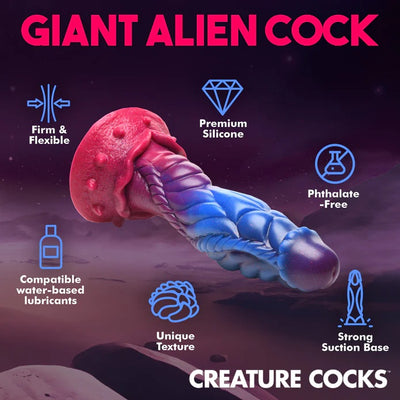 INTRUDER ALIEN PREMIUM SILICONE DILDO
