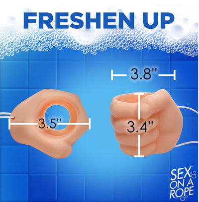 Sex On A Rope Tug N' Scrub Lightly Scented Soap