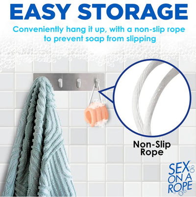 Sex On A Rope Tug N' Scrub Lightly Scented Soap