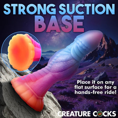 GALACTIC COCK ALIEN CREATURE GLOW-IN-THE-DARK DILDO