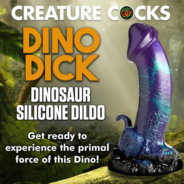 DINO DICK DINOSAUR SILICONE DILDO
