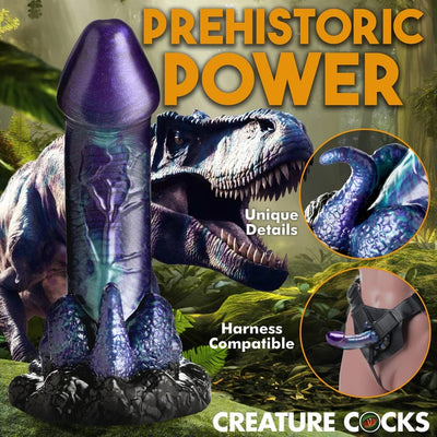 DINO DICK DINOSAUR SILICONE DILDO