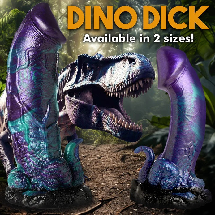 DINO DICK DINOSAUR SILICONE DILDO