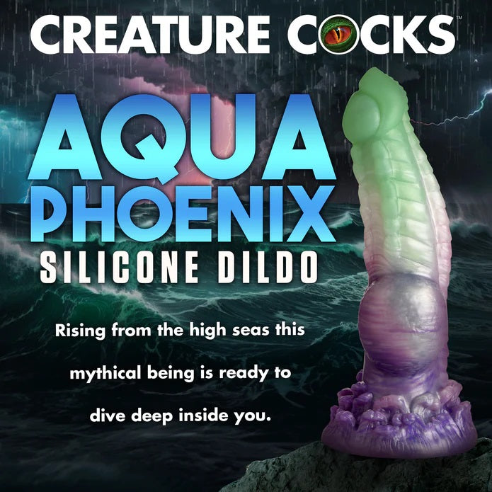 AQUA PHOENIX SILICONE DILDO