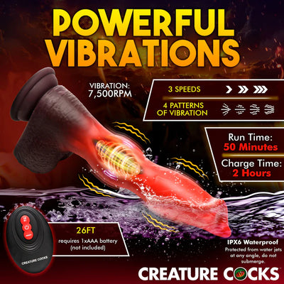Ramming Hound Thrusting Silicone Dildo