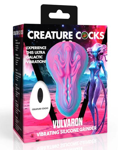 Vulvaron Vibrating Silicone Grinder with Remote by Creature Cocks