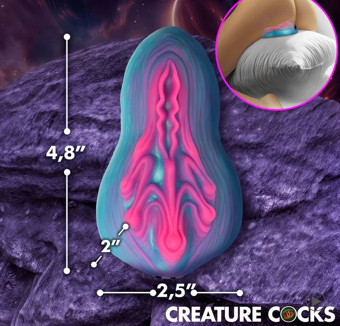 Vulvaron Vibrating Silicone Grinder with Remote by Creature Cocks