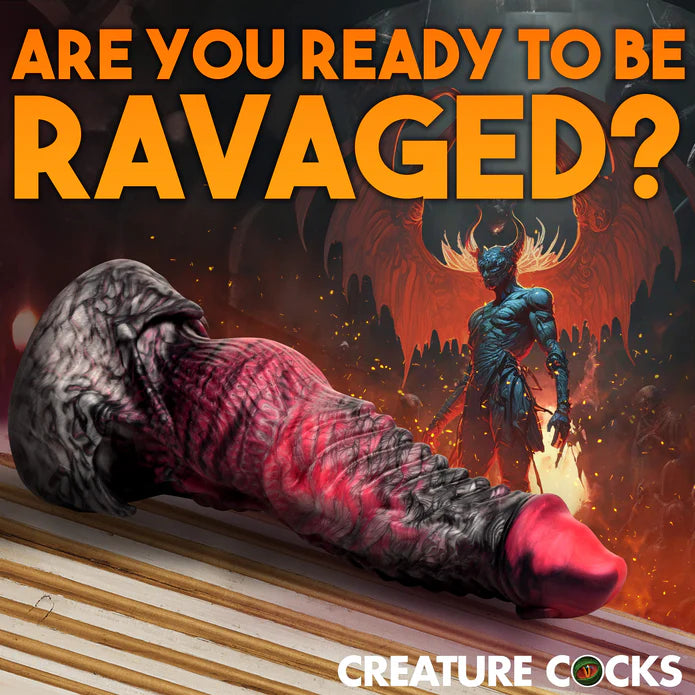 HADES SILICONE DILDO - MEDIUM