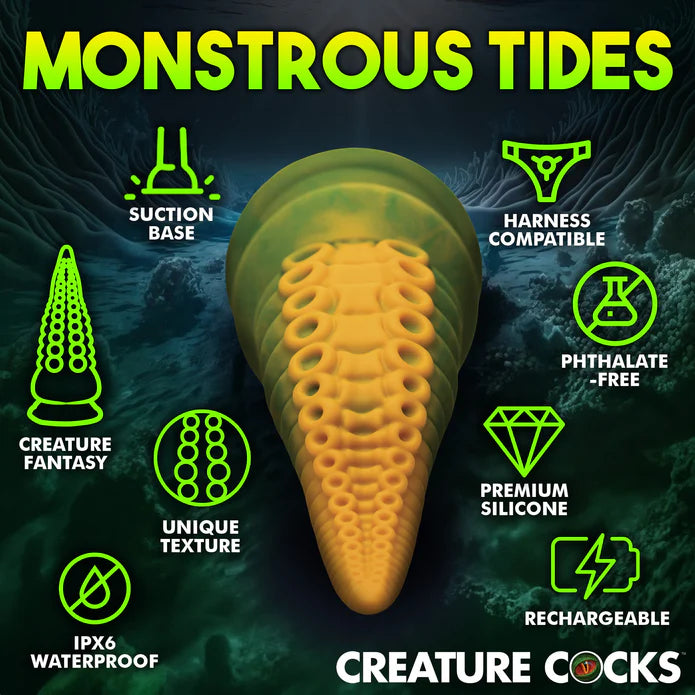 Monstropus 2.0 Vibrating Silicone Tentacle Dildo