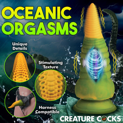 Monstropus 2.0 Vibrating Silicone Tentacle Dildo