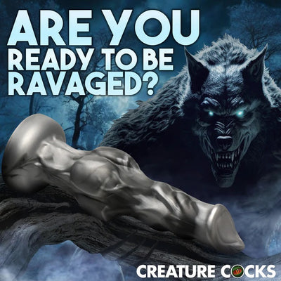 NIGHT PROWLER SILICONE DILDO - LARGE