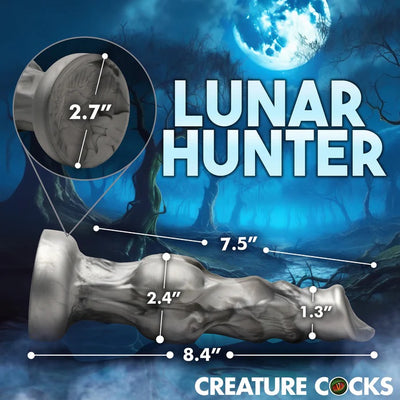 NIGHT PROWLER SILICONE DILDO - LARGE