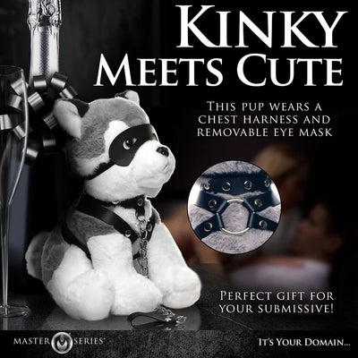 Max the Fetish Pup Plush Husky Dog