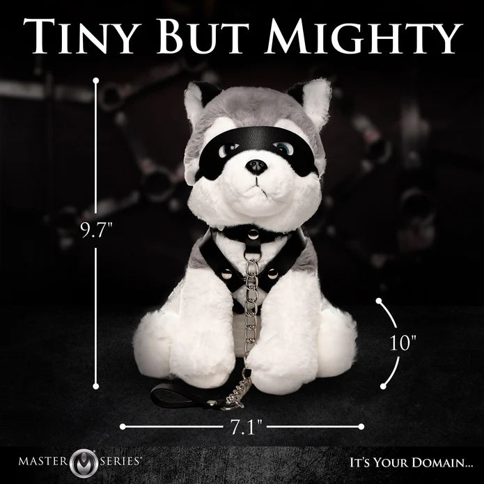 Max the Fetish Pup Plush Husky Dog