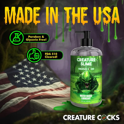 Creature Slime  16oz Clear Water-Based Lubricant