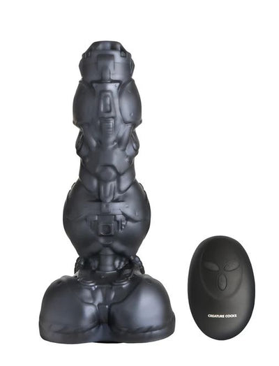 Creature Cocks Cyborg Cock Thrusting & Vibrating Silicone Dildo