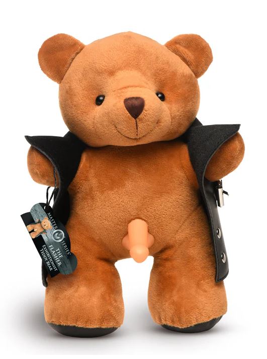 Master Series The Flasher Exhibitionist Plush Teddy Bear