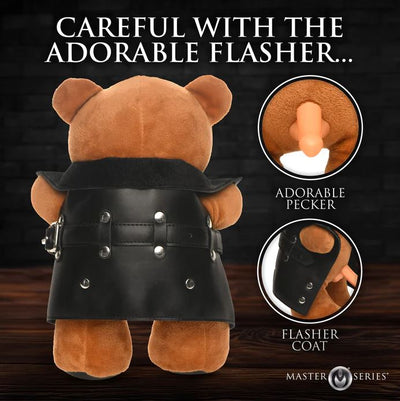 Master Series The Flasher Exhibitionist Plush Teddy Bear
