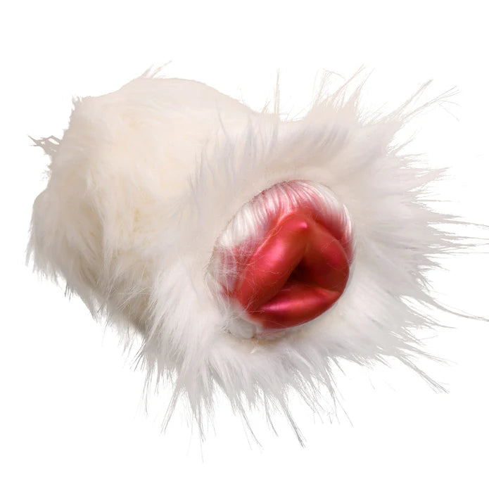Snow She-Wolf Silicone Stroker by Creature Cocks