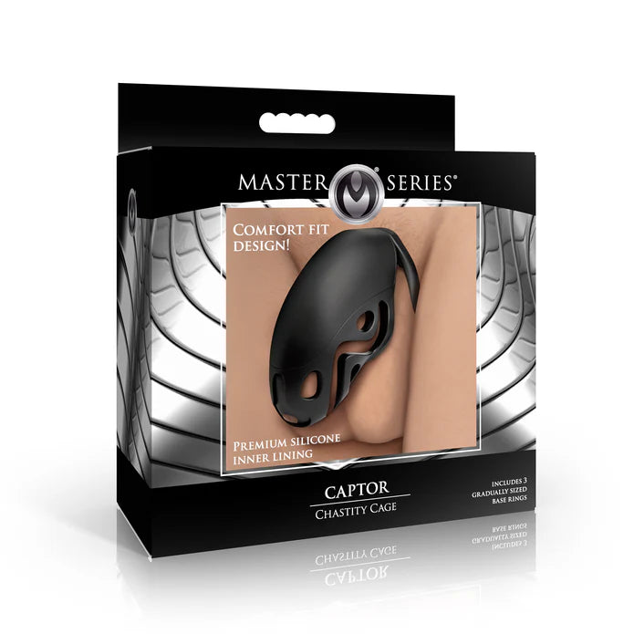 Master Series Captor Male Chastity Cage Master Series Captor Male Chastity Cage