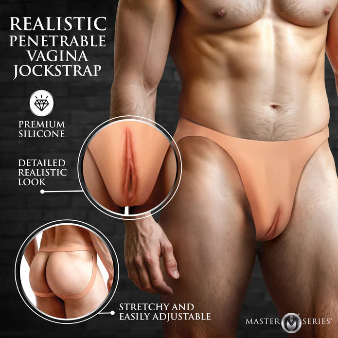 Master Series Pussy Strap Vagina Jockstrap
