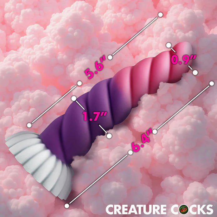 Cloud Rider Silicone Unicorn Dick Dildo by Creature Cocks